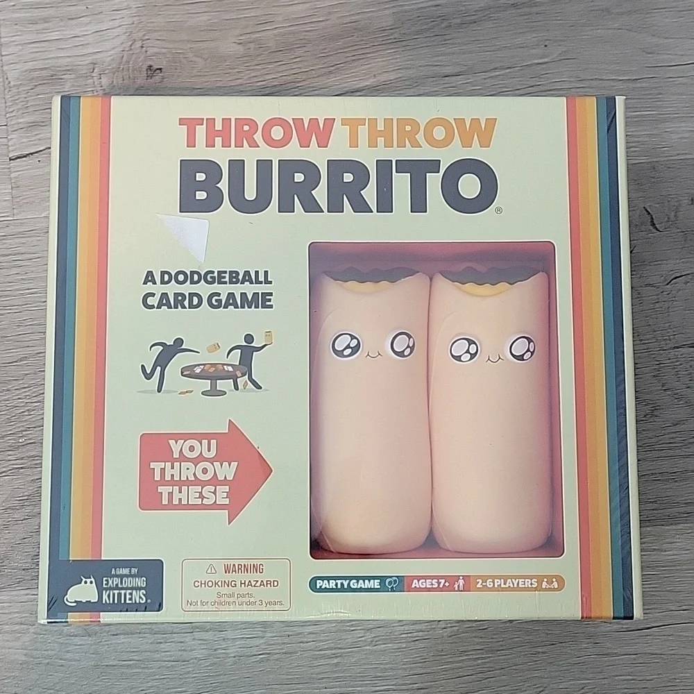 THROW THROW BURRITO board game new